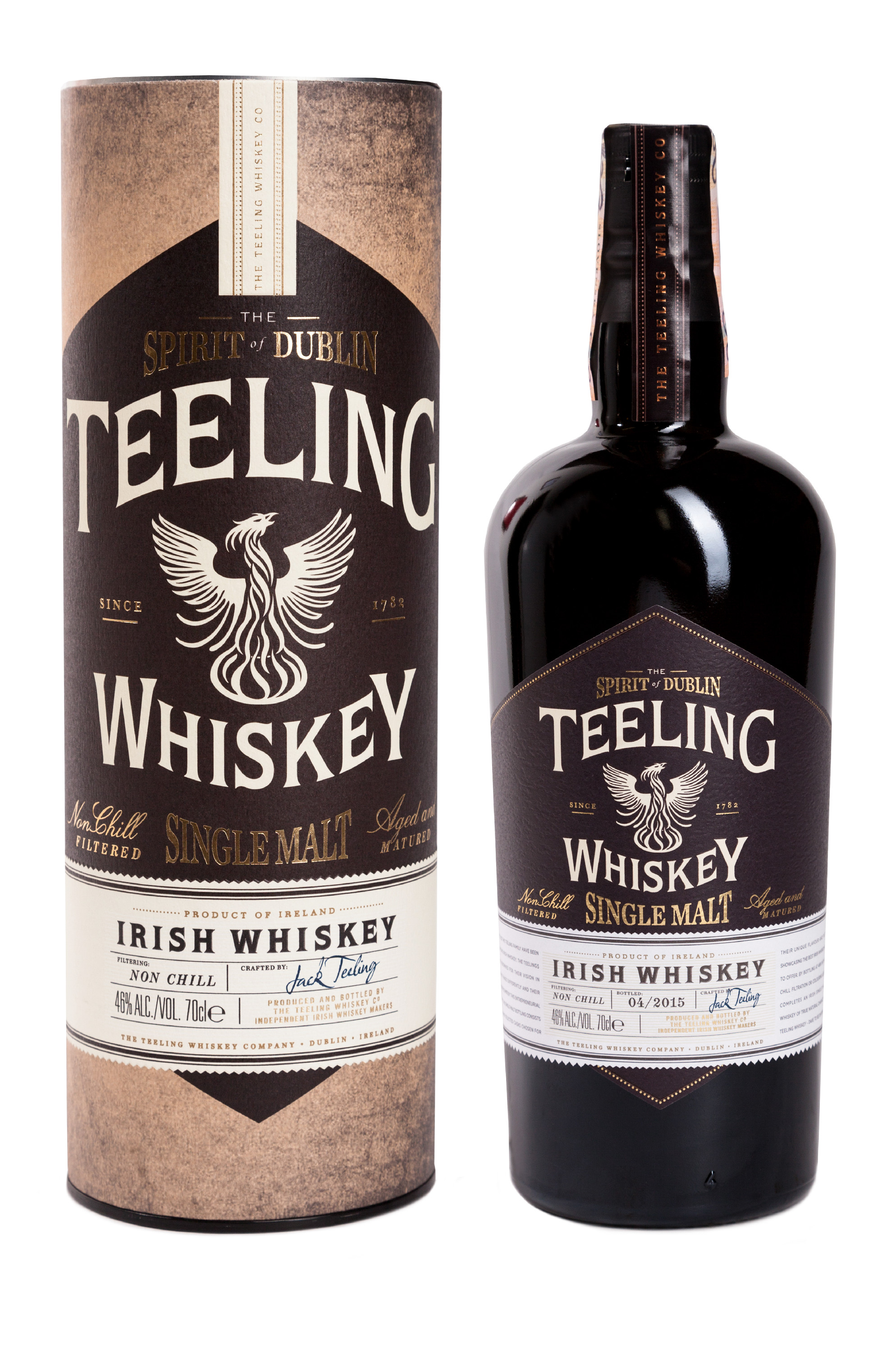 TEELING SINGLE MALT 0.70L 46% GB (tuba)