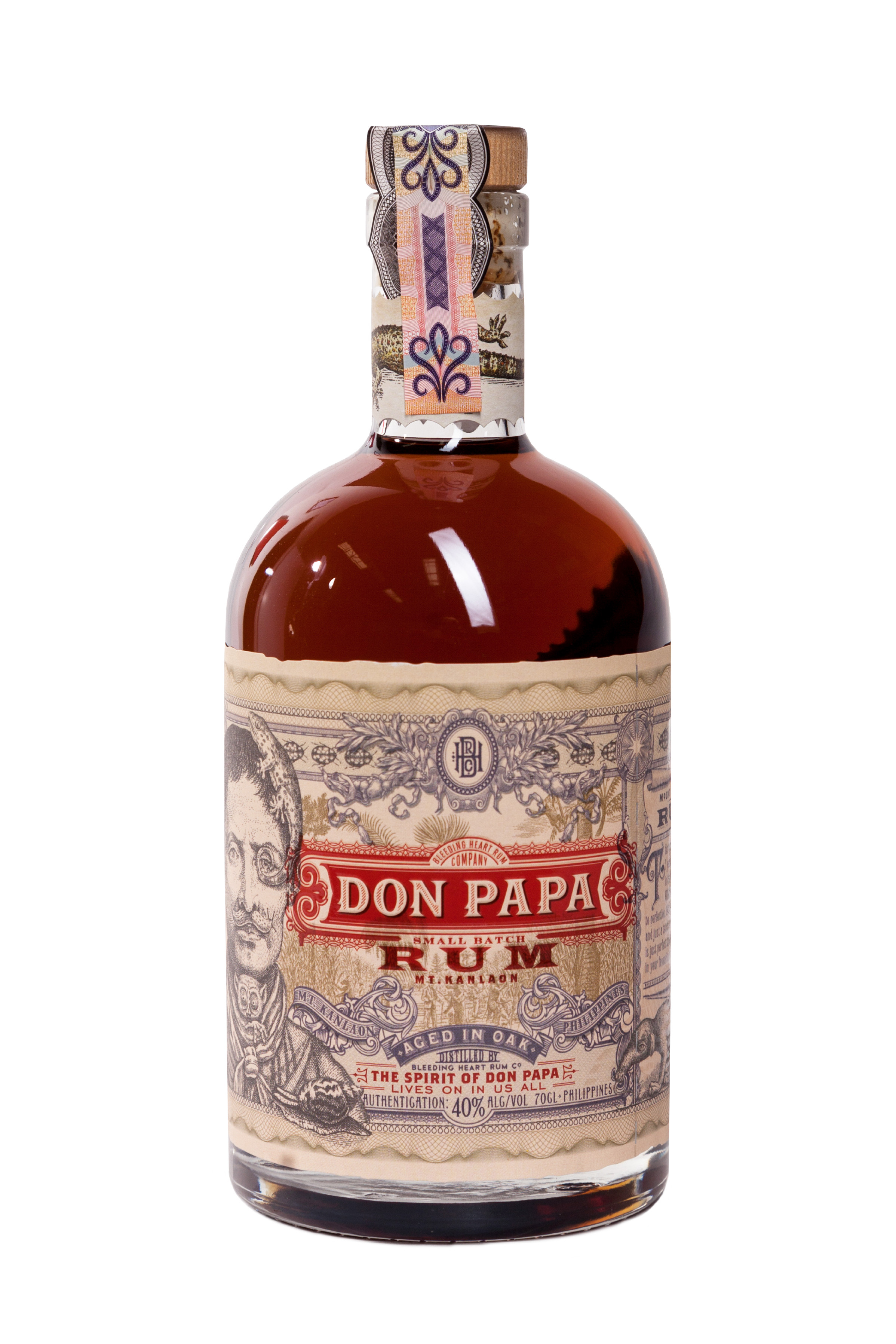 Don Papa Rum 0,7 l (čistá fľaša)