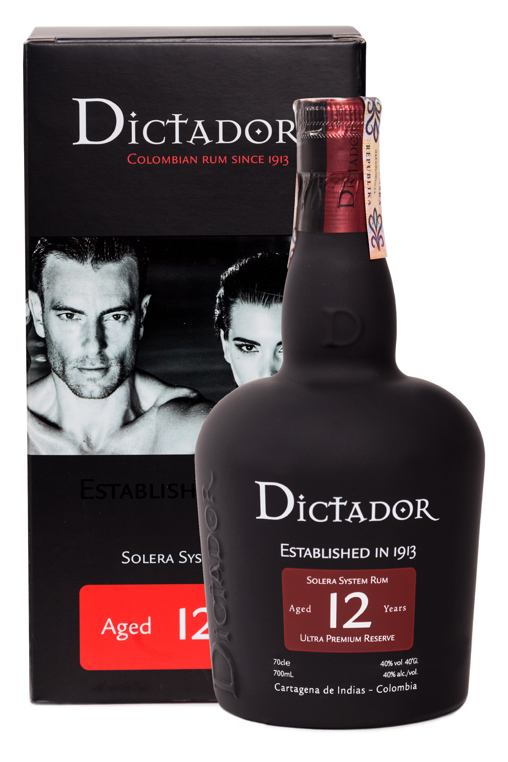 Dictador 12y 40% 0,7 l (kartón)