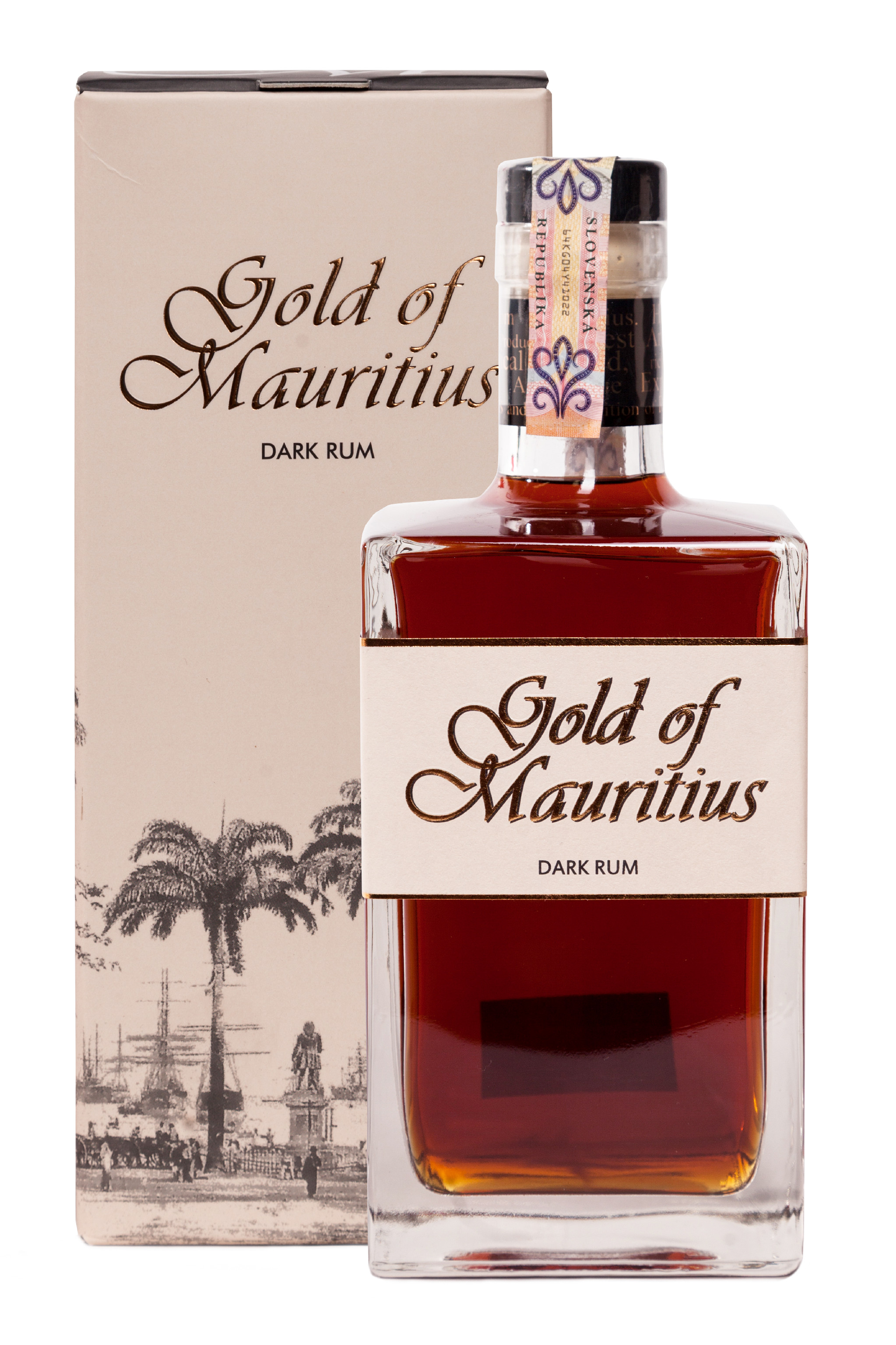 Gold of Mauritius Dark 40% 0,7 l (kartón)