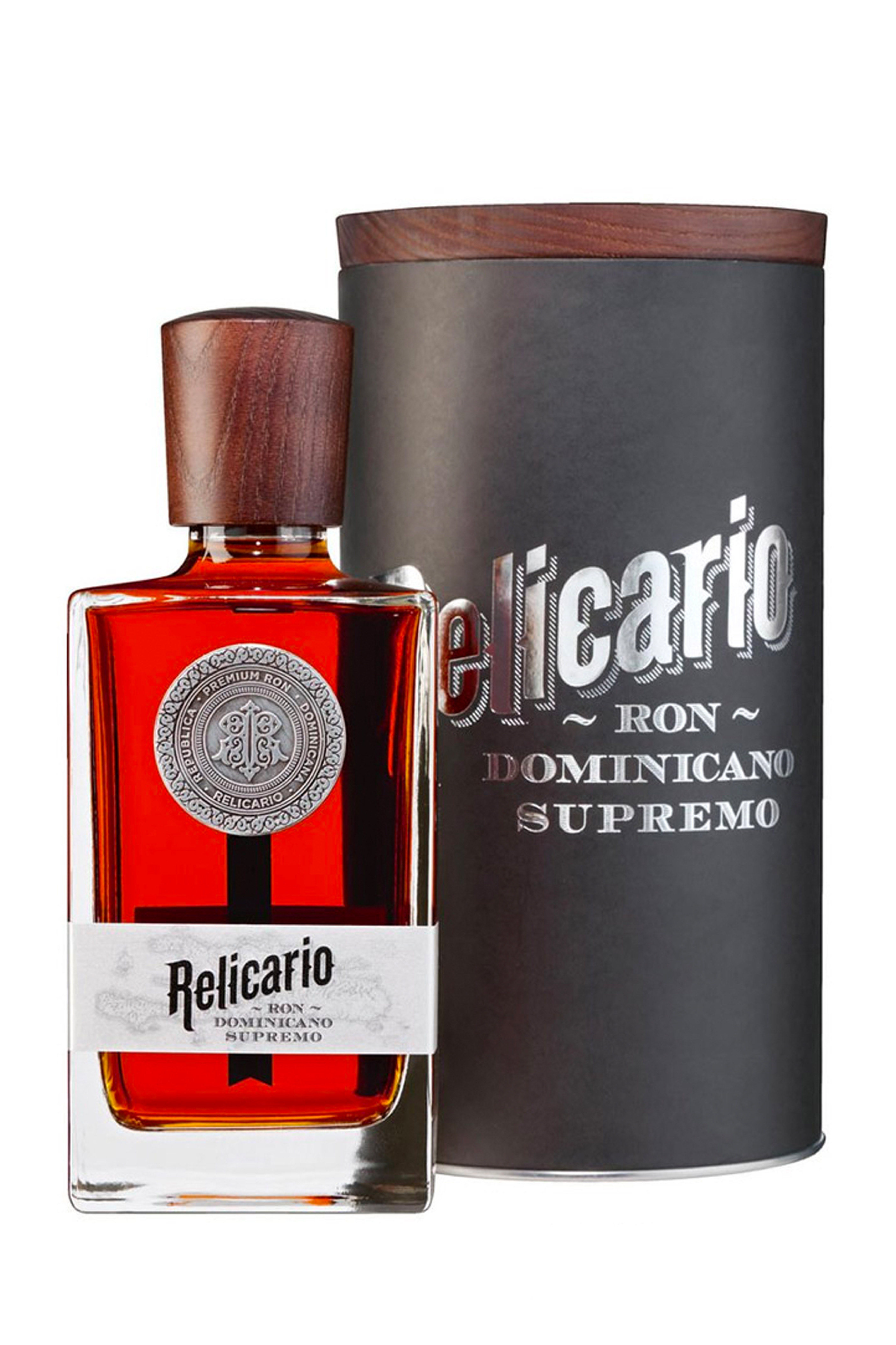 RELICARIO RON SUPREMO 0.70L 40% GB (tuba)