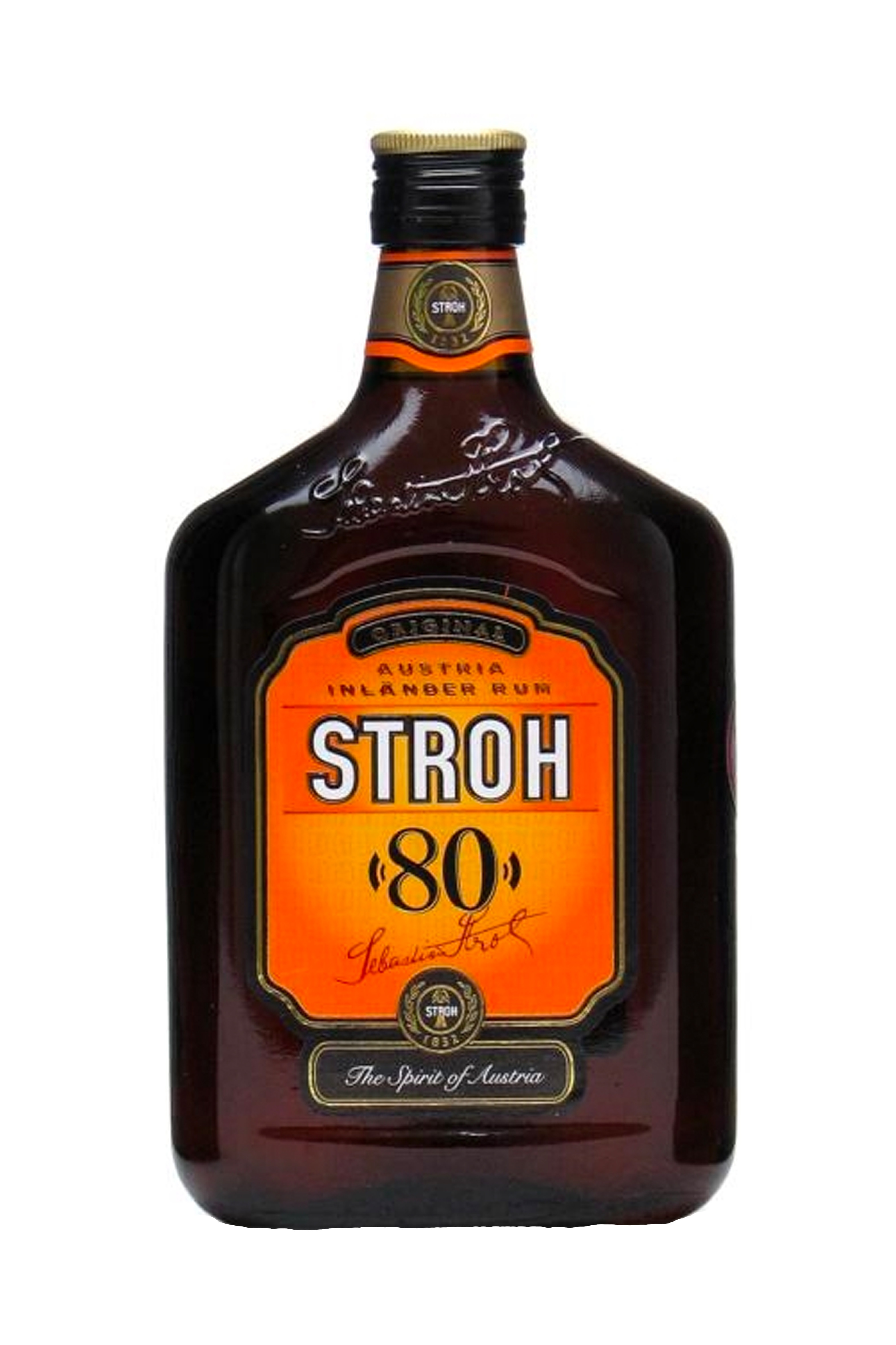 STROH 80 0.50L 80% (čistá fľaša)