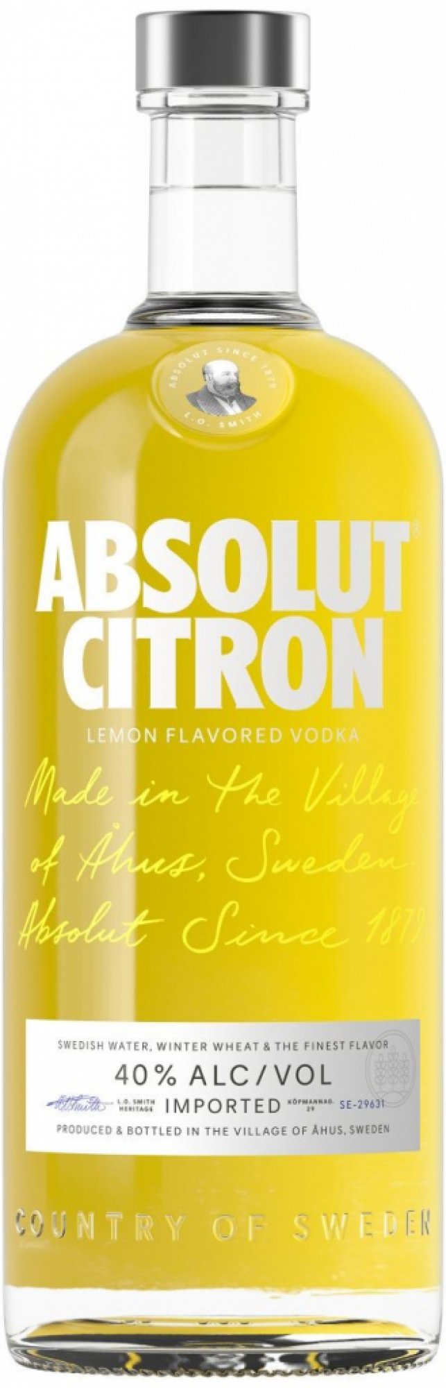 Absolut Citron 40% 0,7 l (čistá fľaša)