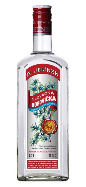 JELÍNEK SLOVÁCKA BOROVIČKA 0.70L 40% (čistá fľaša)