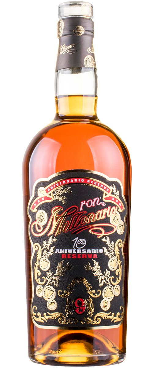 Ron Millonario Aniversario Reserva 40% 10y 0,7 l (čistá fľaša)