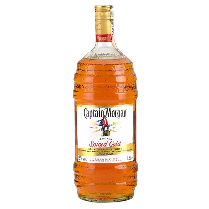Captain Morgan Spiced 35% 1,5 l (čistá fľaša)
