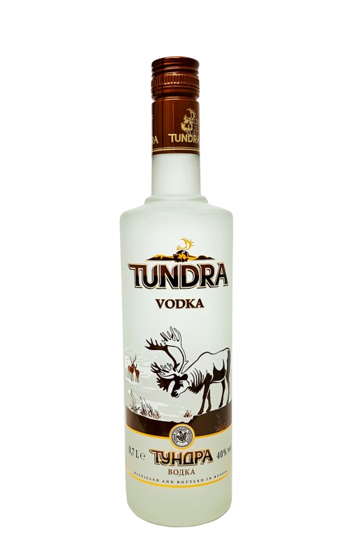 TUNDRA VODKA 0.70L 40% (čistá fľaša)