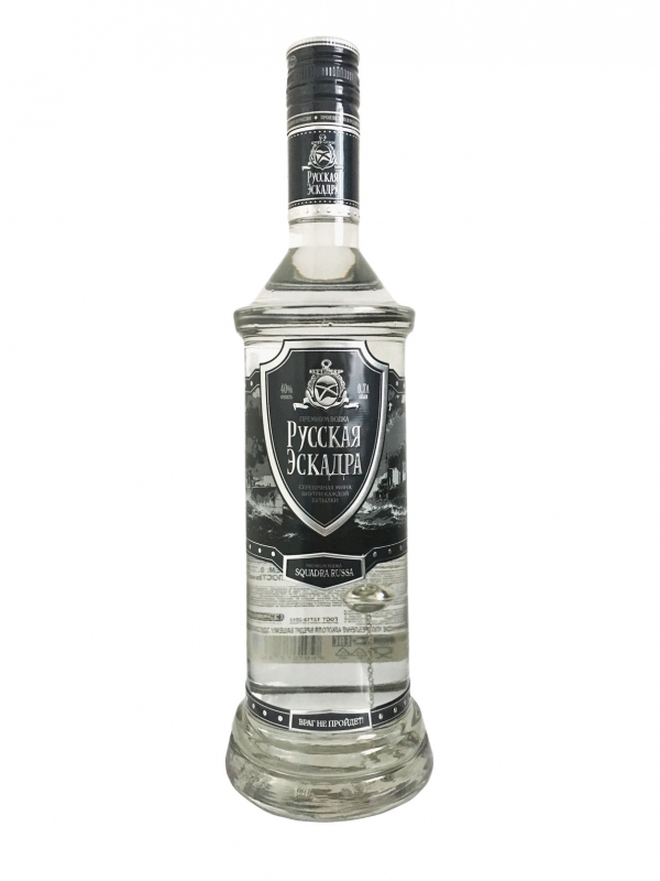 VODKA RUSSKAJA ESKADRA 0.70L 40% MÍNA GB