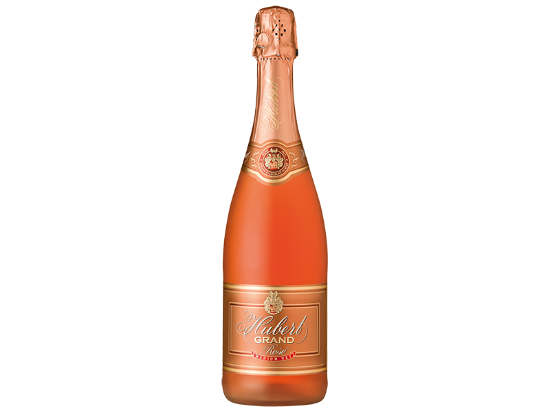 HUBERT GRAND ROSÉ 0.75L 9% (čistá fľaša)