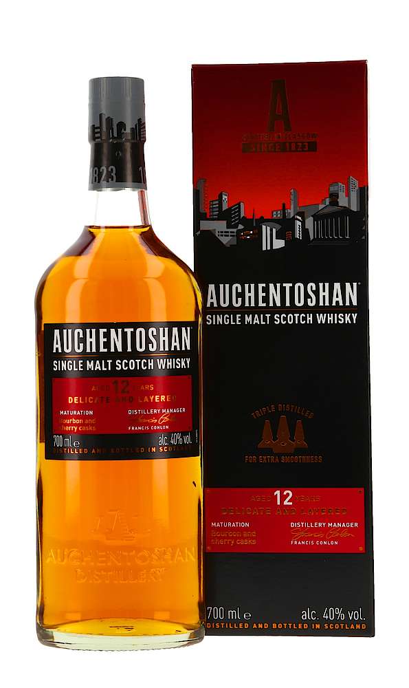 Auchentoshan 12y 40% 0,7 l (kartón)