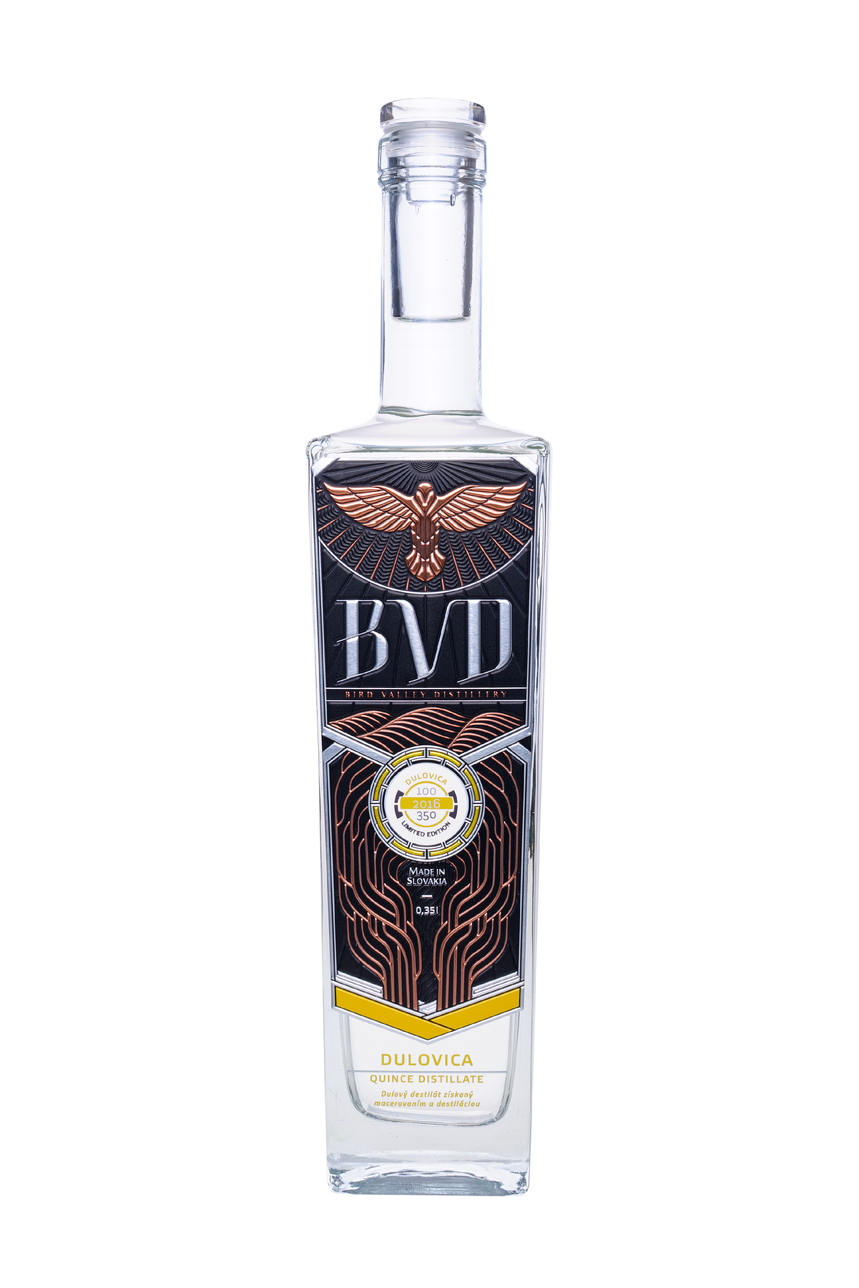 BVD Dulovica 45% 0,35 l (čistá fľaša)