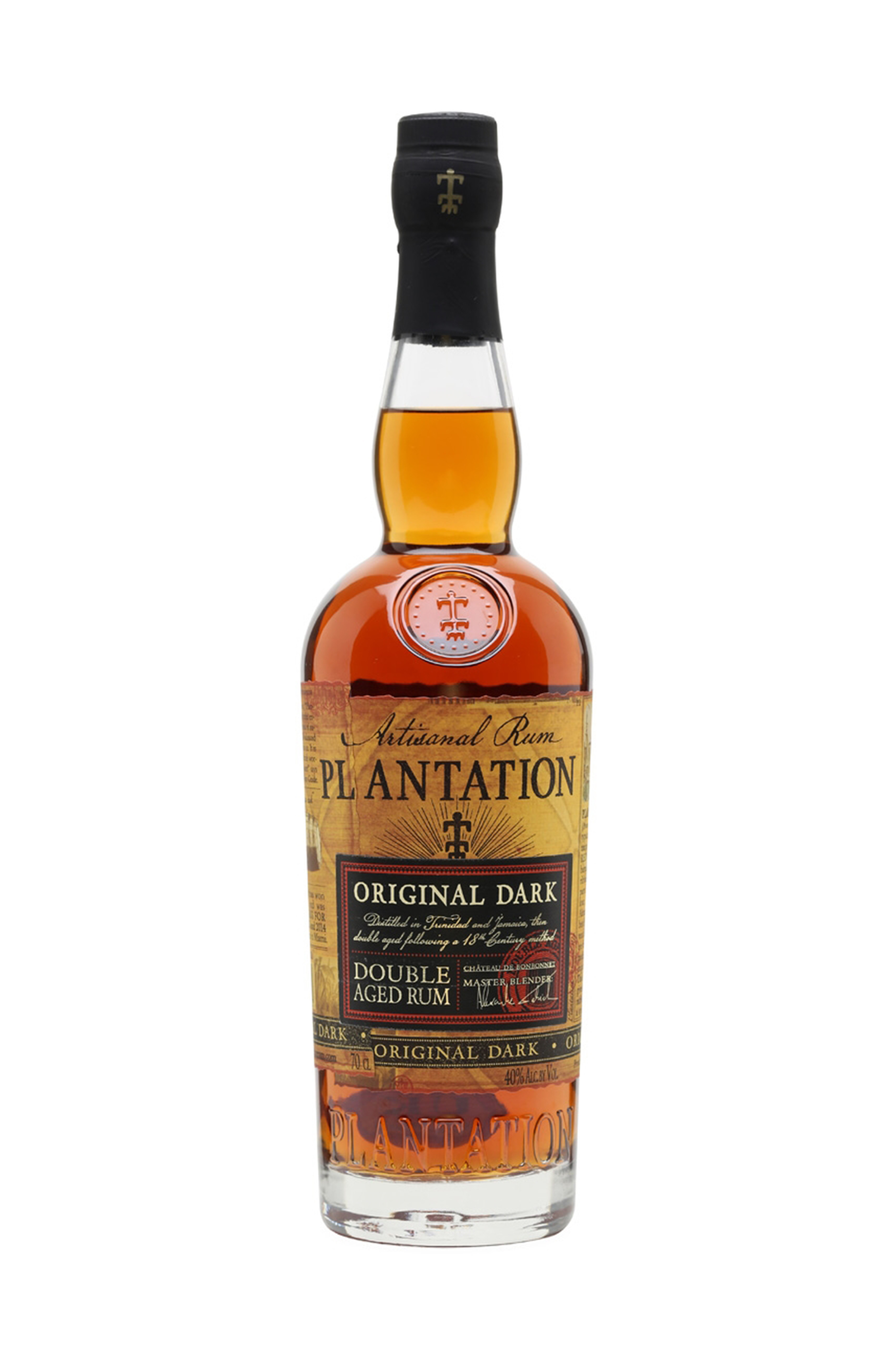 Plantation Original Dark Rum 40% 0,7 l (čistá fľaša)