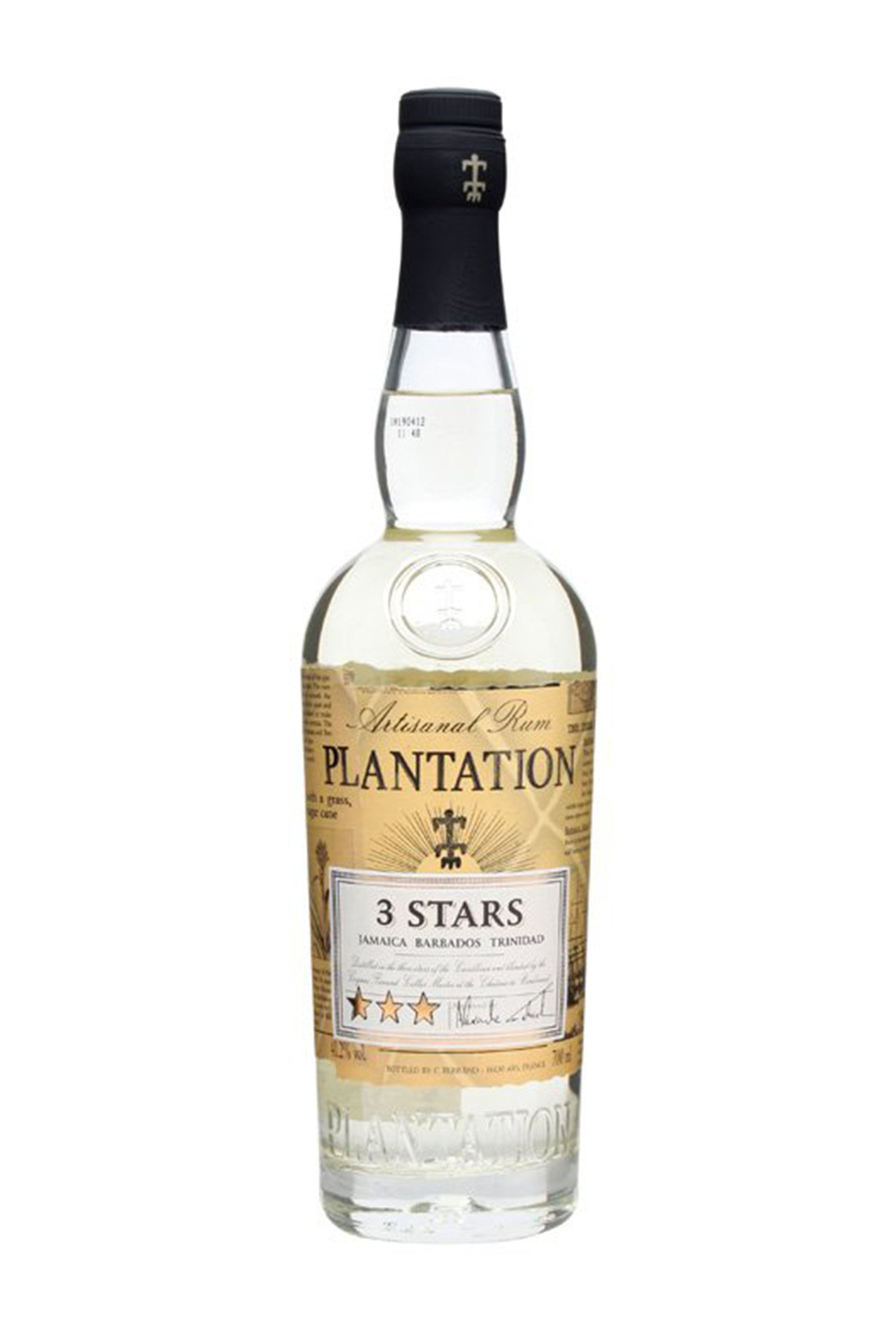 Plantation White 3 Stars 41,2% 0,7 l (čistá fľaša)