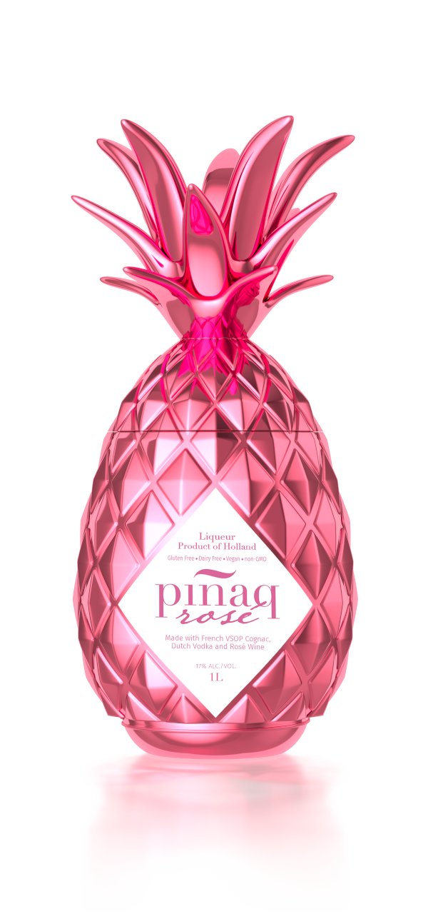 Pinaq Rose 17% 1 l (čistá fľaša)