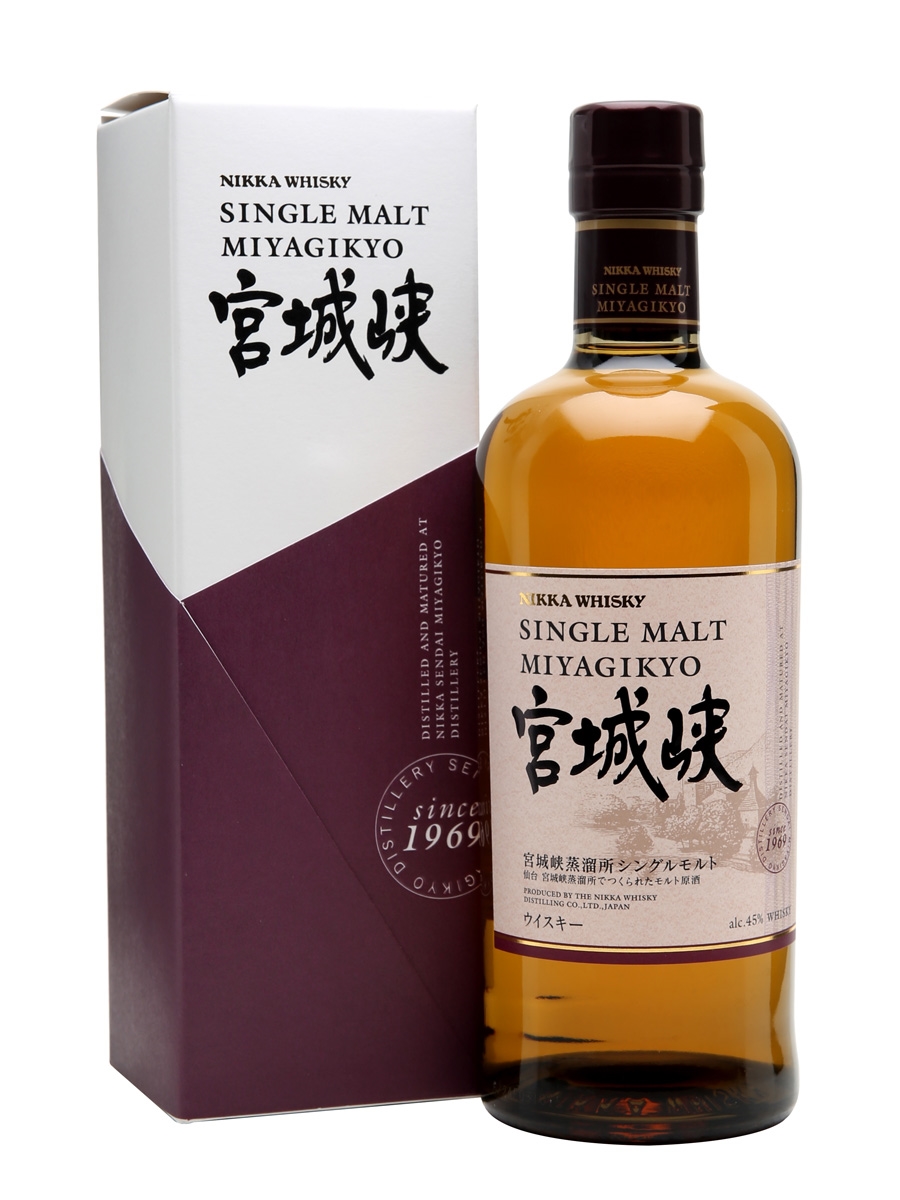 NIKKA MIYAGIKYO NON AGE 0.70L 45% GB (kartón)