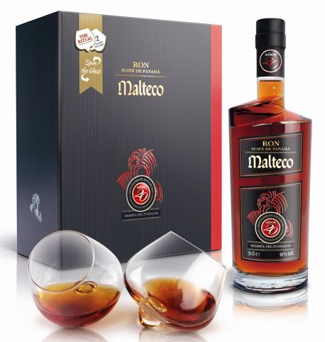 Malteco Reserva Del Fundador 20y darčekové balenie 41 % 0,7 l