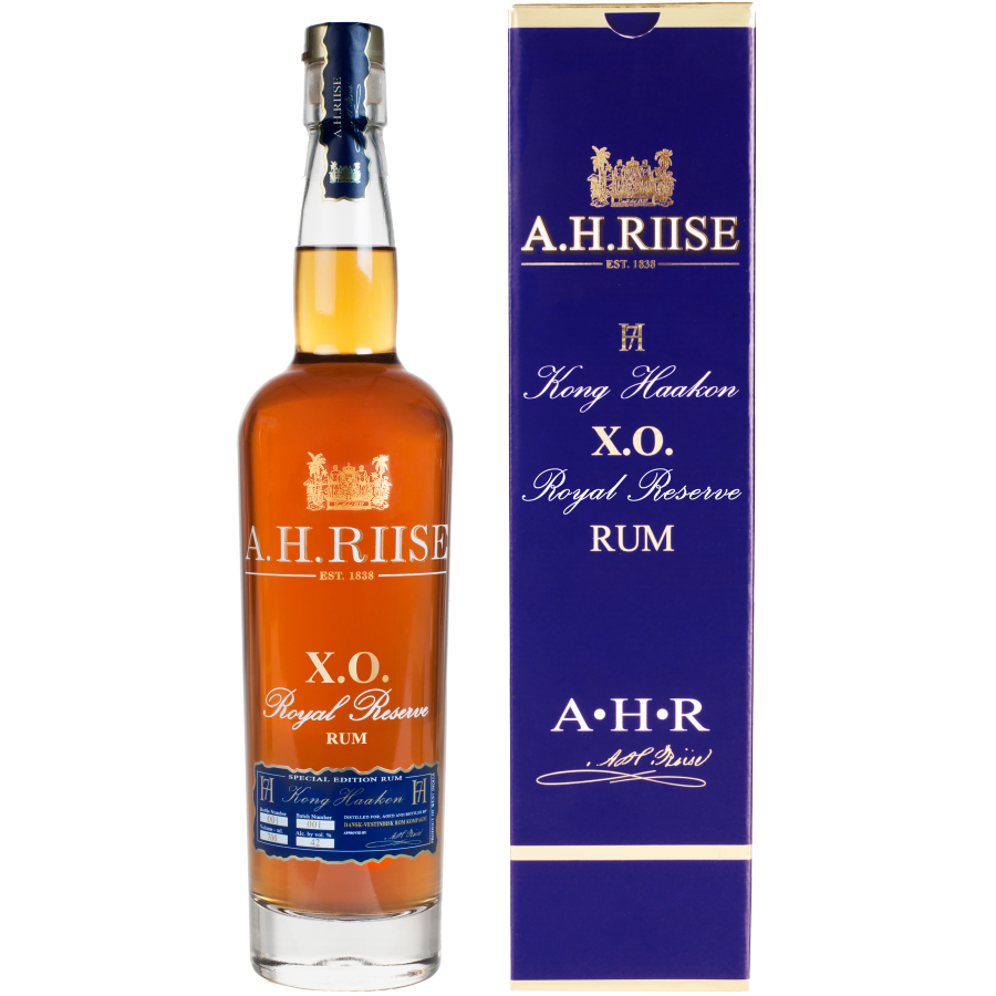 A.H. Riise XO Kong Haakon 42% 0,7 l (kartón)