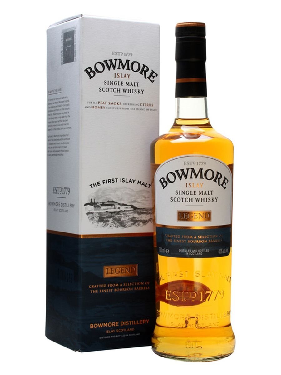 BOWMORE LEGEND 0.70L 40% GB (kartón)