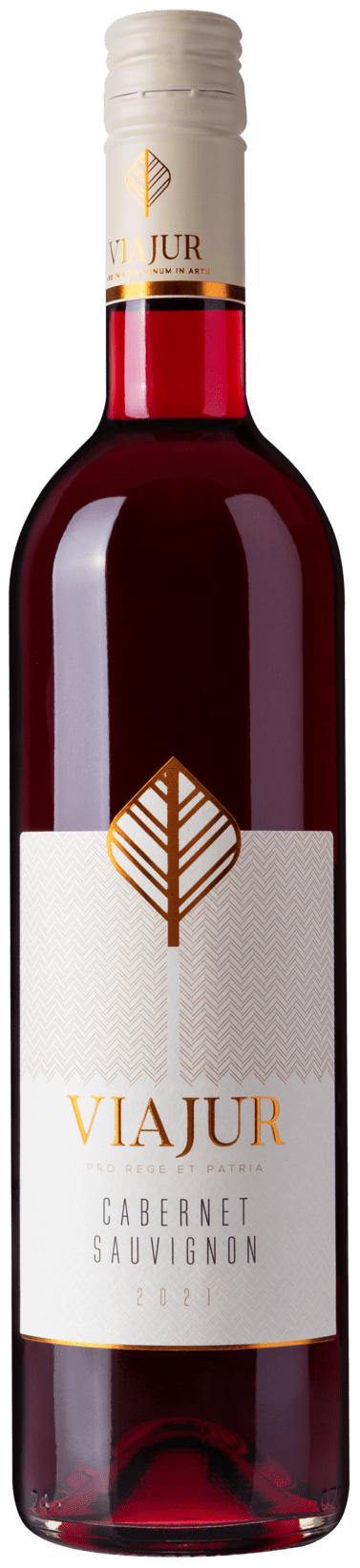 VÍNO VIAJUR CABERNET SAUVIGNON 2021 0.75L 13% (čistá fľaša)