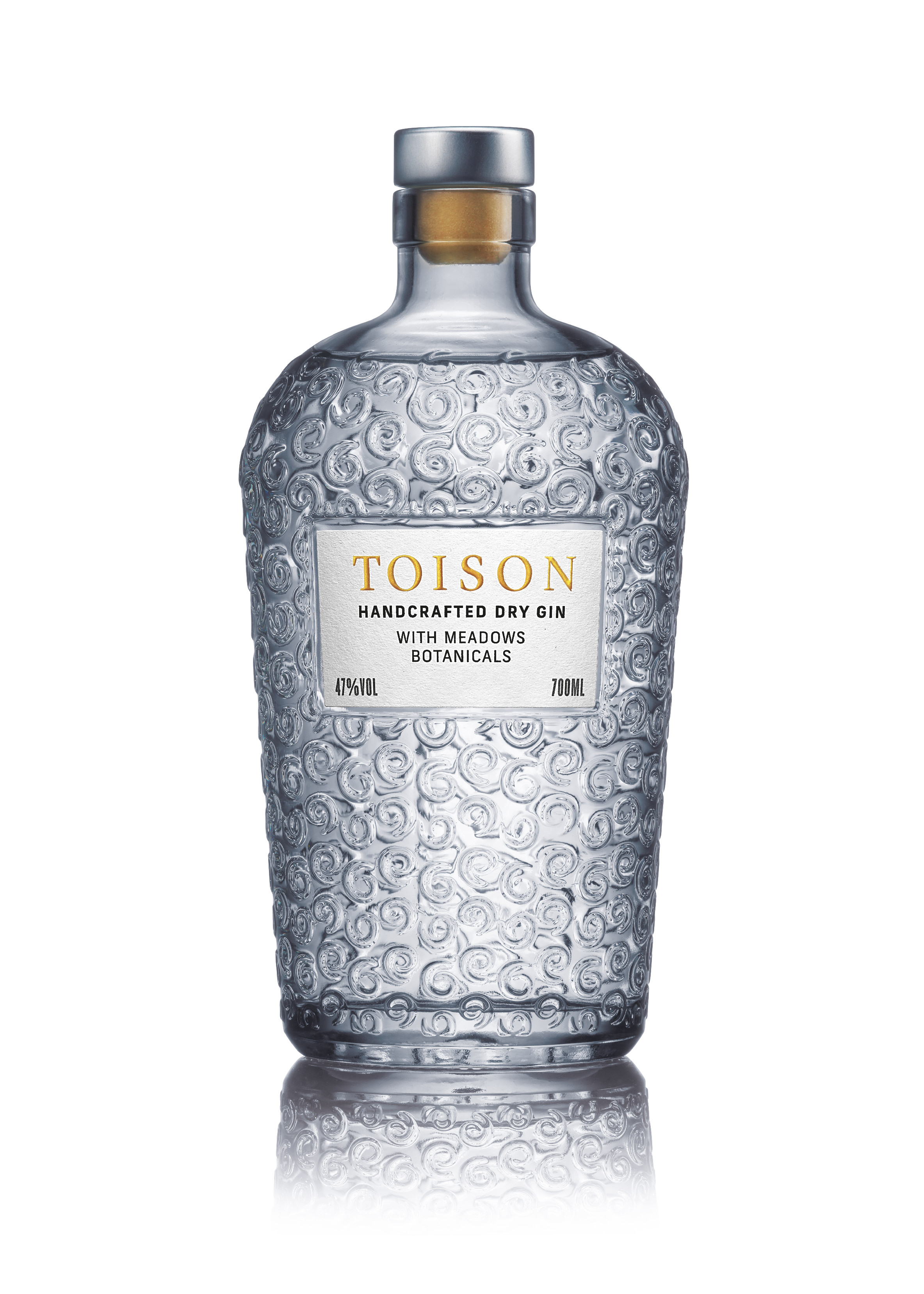 TOISON REMESELNÝ GIN 0.70L 47% (čistá fľaša)