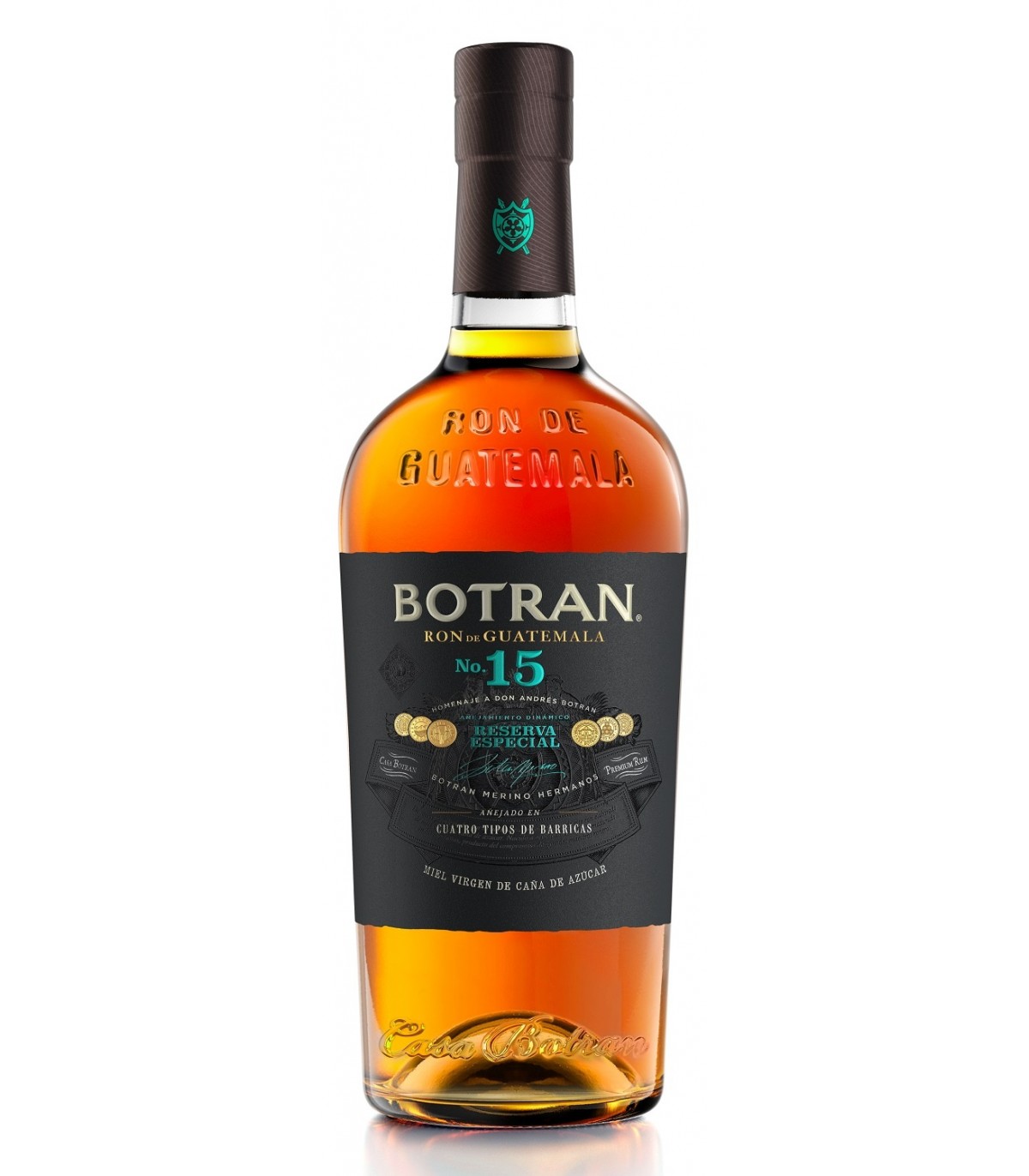 BOTRAN RESERVA 15 YO 0.70L 40% (čistá fľaša)