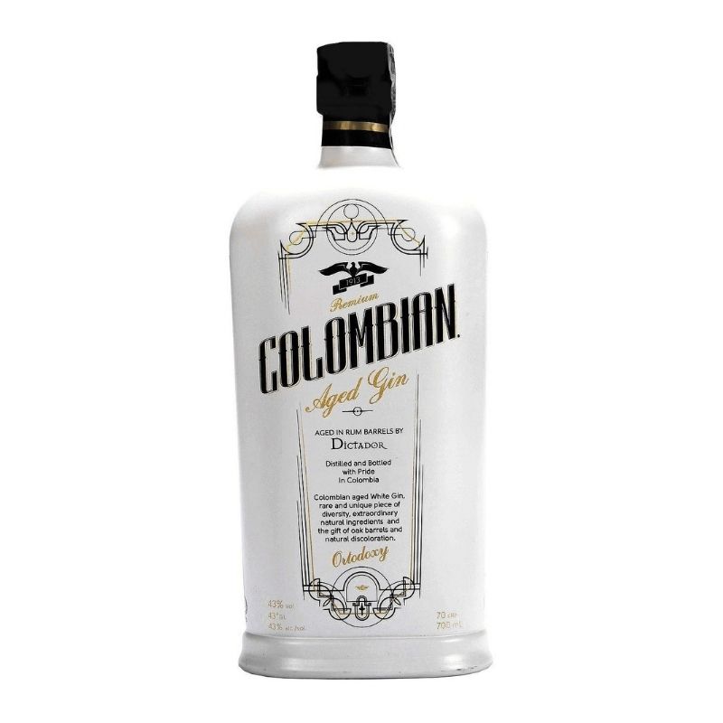 Dictador Colombian Ortodoxy Aged White Gin 43% 0,7 l (čistá fľaša)