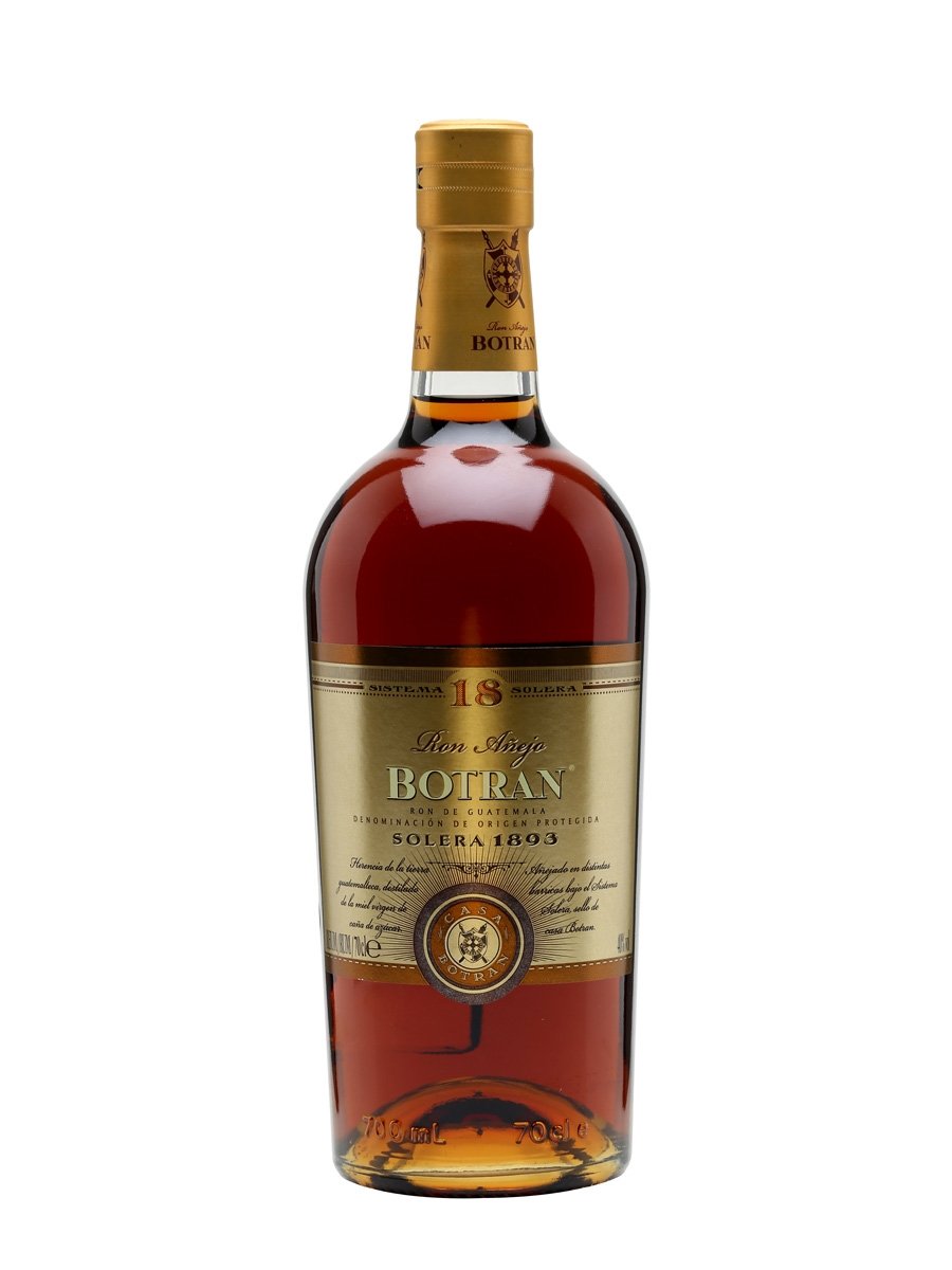 BOTRAN 18 YO SOLERA 1L 40% (čistá fľaša)