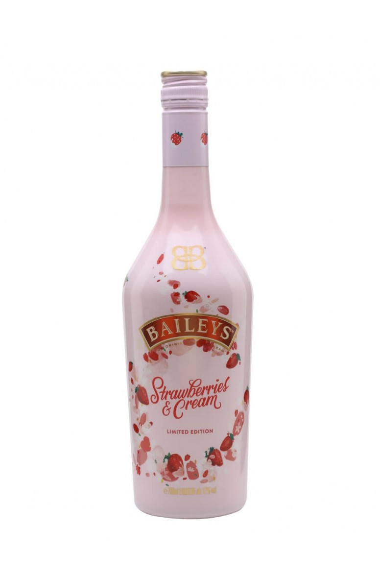 Baileys Strawberries & Cream 17% 0,7L (čistá fľaša)