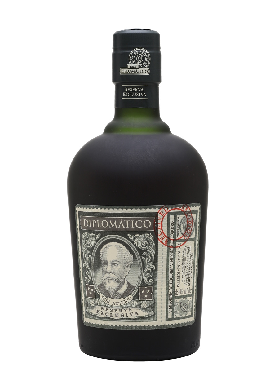 DIPLOMATICO RESERVA EXCLUSIVA 12 YO 0.70L 40% (čistá fľaša)