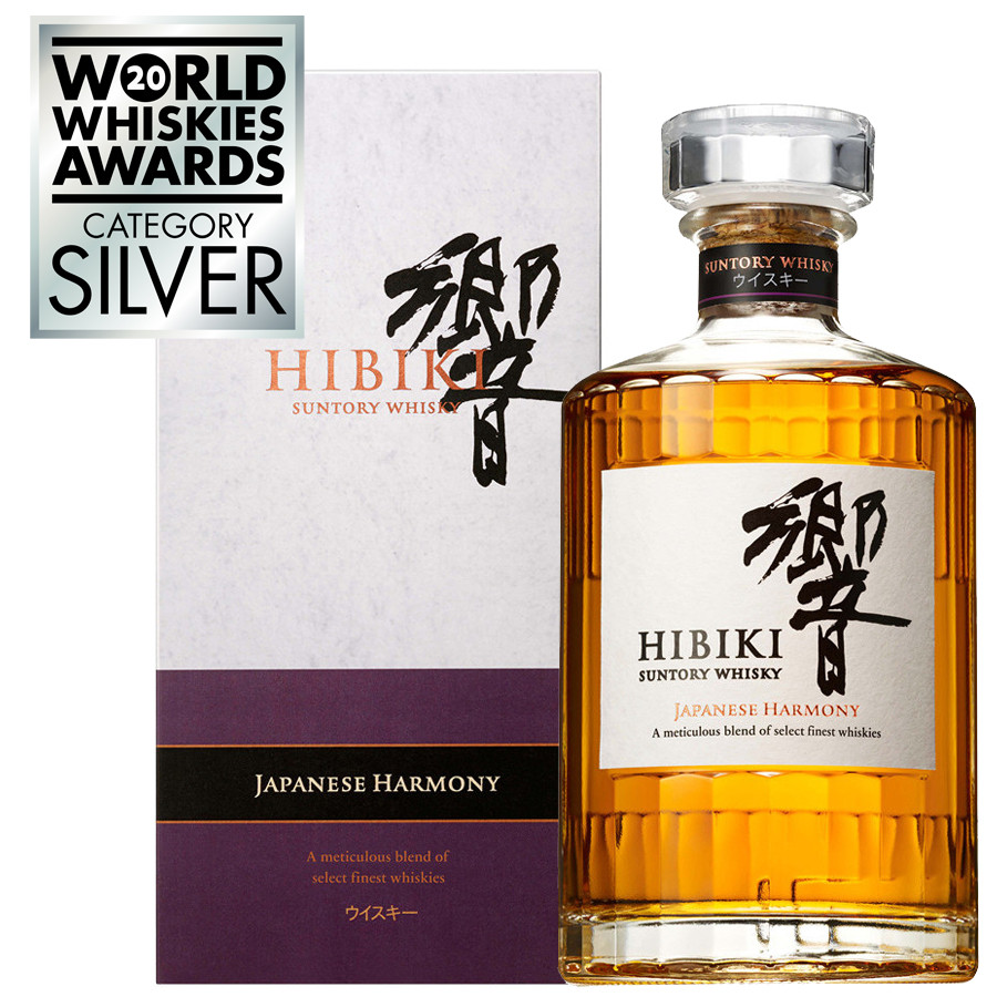 HIBIKI SUNTORY JAPANESE HARMONY 0.70L 43% GB (kartón)