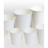 white paper cups