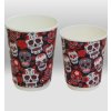 santa muerte double wall paper cup