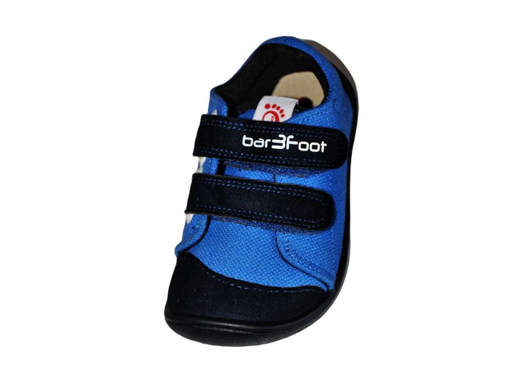 Bar3foot tenisky - modré recyklované tenisky 3BE