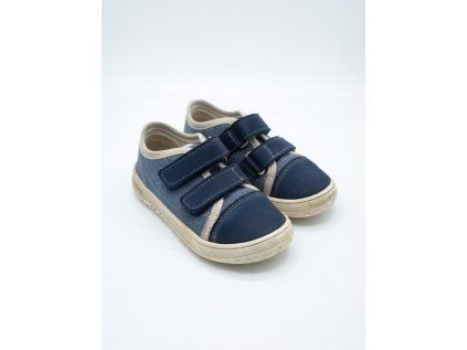Barefoot dětské tenisky Jonap - Airy tmavě modré slim. Re-barefoot
