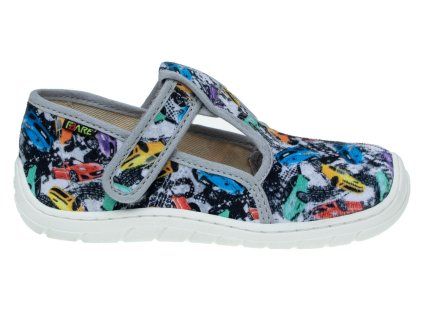 Bačkory Barefoot Fare Bare na suchý zip auta 5202465
