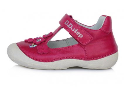 D.D.Step kompromisní tm. růžové sandálky 015-467B