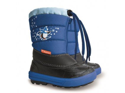 DEMAR - Dětská zimní obuv KENNY 2 1502 NB modrá