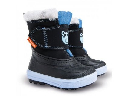 DEMAR - Dětské zimní sněhule BEAR 1507 A modré