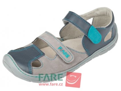 Fare Bare barefoot chlapecké sandálky B5661101