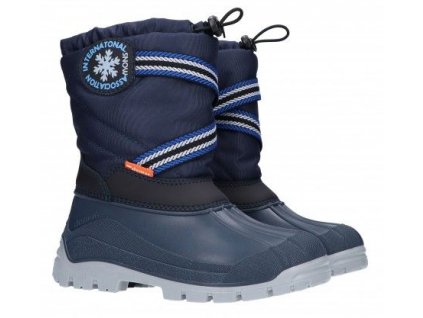 DEMAR - Dětské zimní sněhule SNOW LAKE modrá