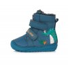 D.D.Step zimní boty W071-318A modrý krokodýl