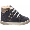 Fare 2141203 zimní dívčí boty tmavě modré s koníkem