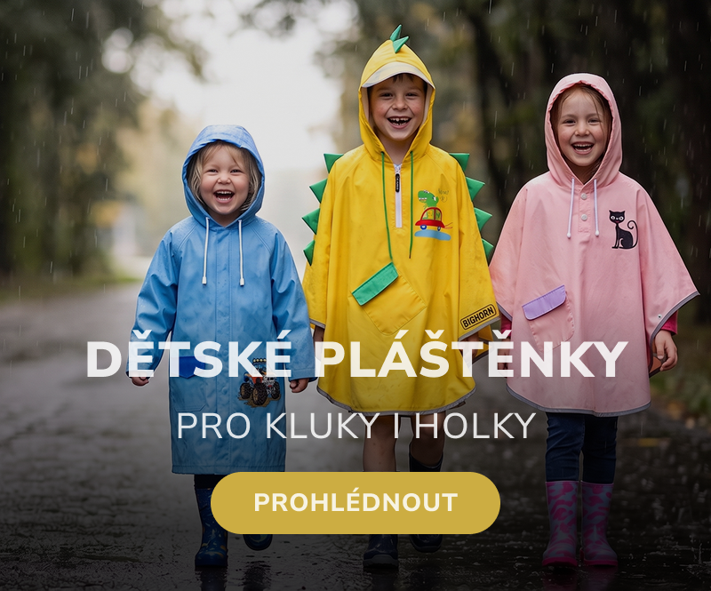 Dětské pláštěnky a ponča Bighorn