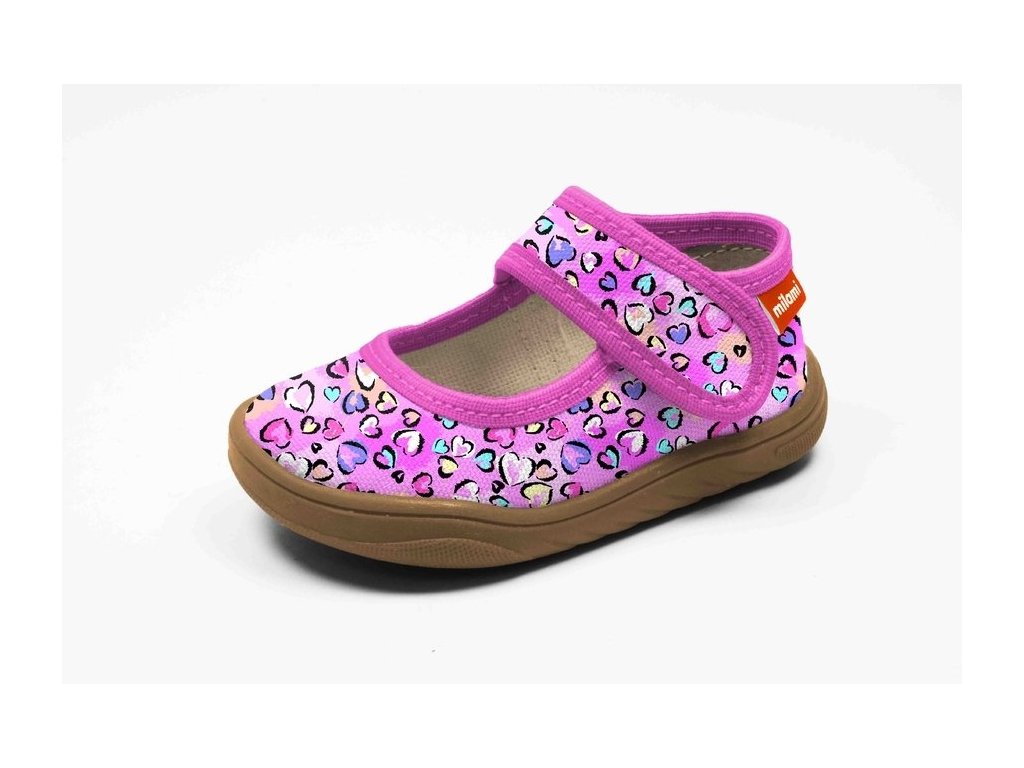 Barefoot plátěnky Milami BF5 ZAB04 10A Pink (Varianta produktu 20)