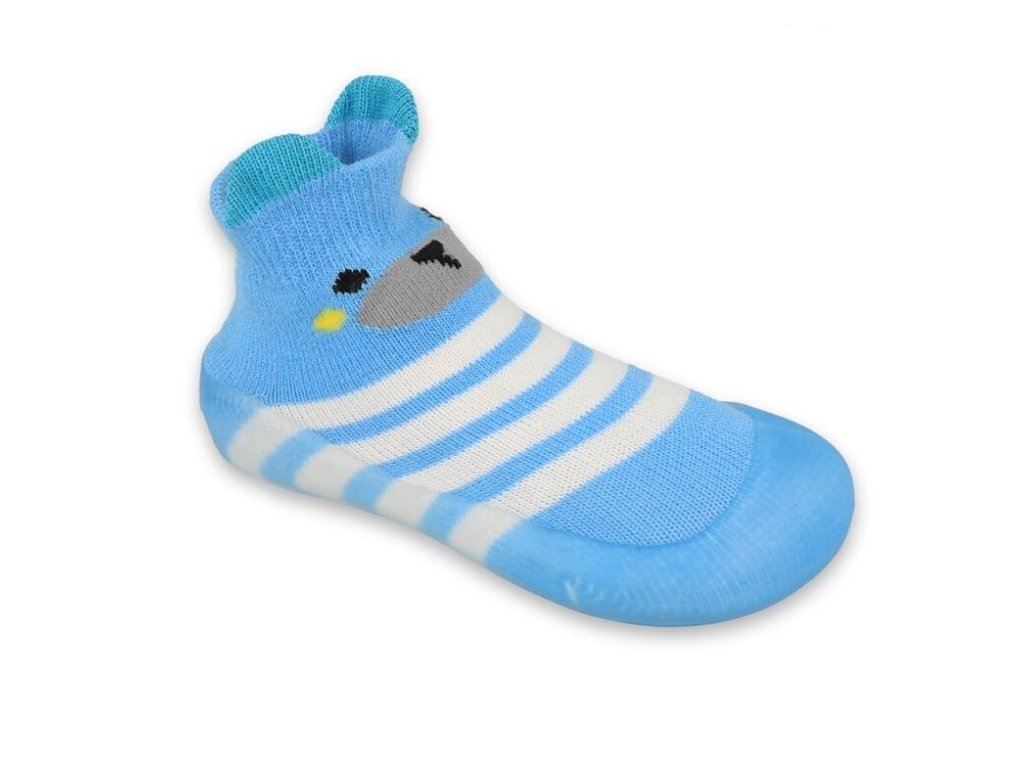 Botičky Befado 002P015 modrá proužek (Varianta produktu 18)