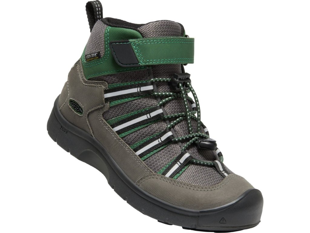 Boty KEEN Hikeport 2 Sport Mid WP JR magnet/greener pastures (Varianta produktu 34)