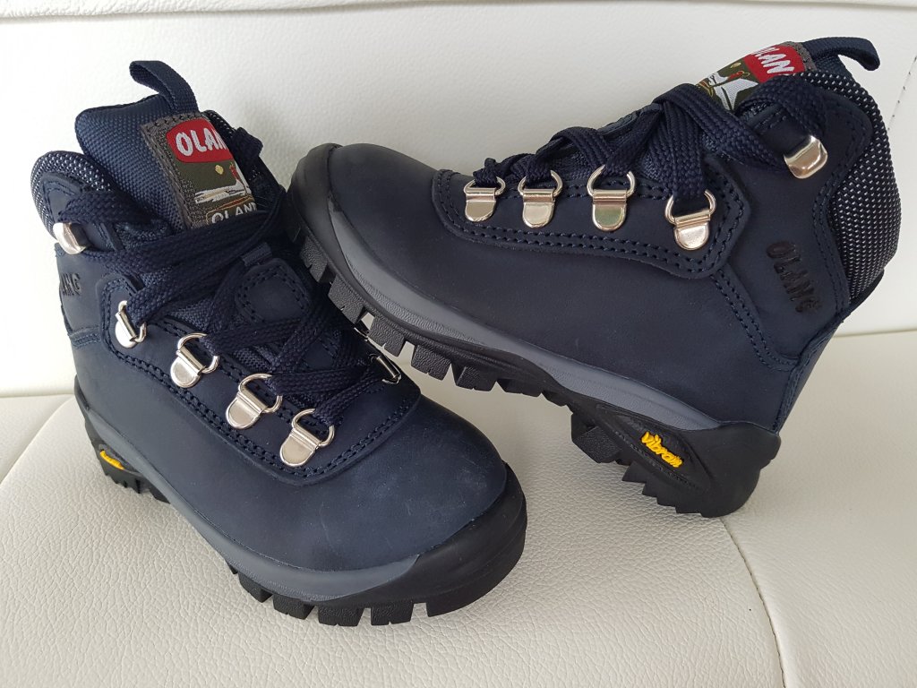 Celoroční treková obuv Olang LOGAN Kid Tex 82 Blue (Varianta produktu 25)