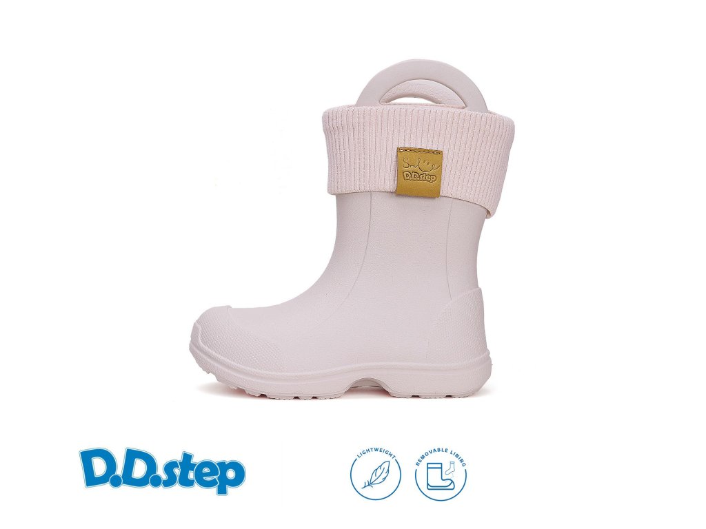 D.D.Step Rainboot holínky Cream (Varianta produktu 22/23)