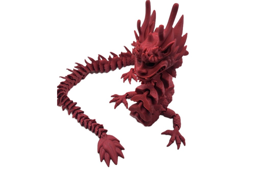 Dekorace - Drak velký červený (Varianta produktu drak)