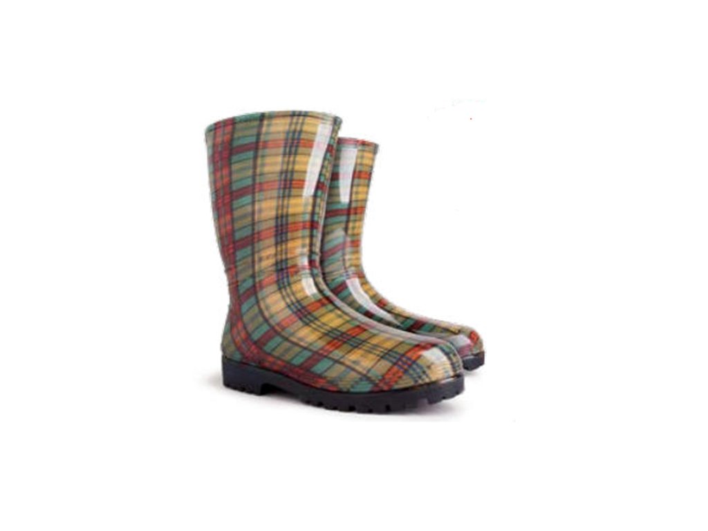 Demar RAINNY PRINT 0054 B kostka dámské holínky (Varianta produktu 36/37)